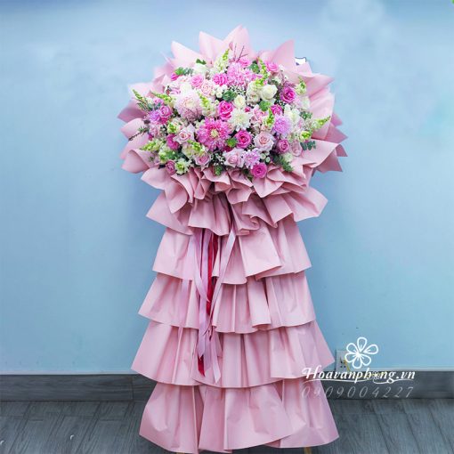 Kệ Hoa Chúc Mừng Khai Trương 