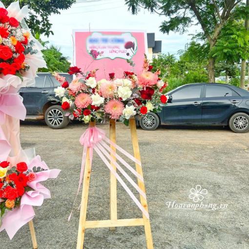 Kệ Hoa Chúc Mừng Khai Trương “Hồng Phát Đại Lợi”