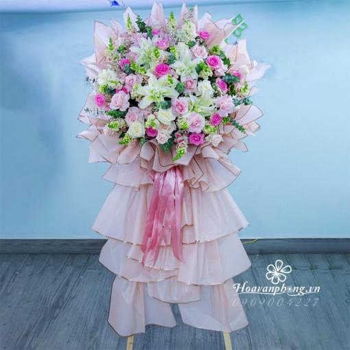 Kệ Hoa Chúc Mừng Khai Trương “Cát Tinh Cao Chiếu”