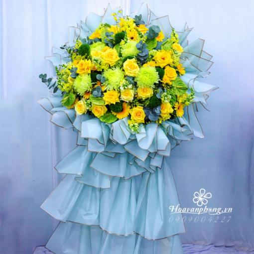 Kệ Hoa Chúc Mừng Khai Trương “Đồng Tâm Tụ Hội”