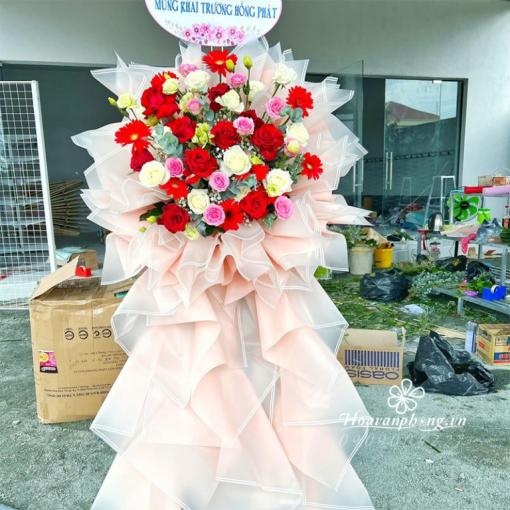 Kệ Hoa Chúc Mừng Khai Trương “Phát Tài Phát Lộc”