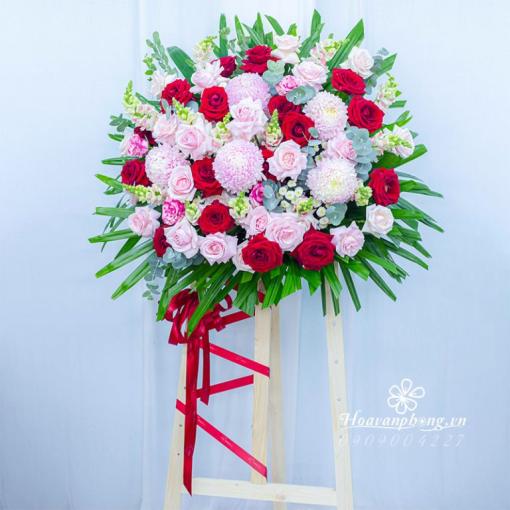 Kệ Hoa Chúc Mừng Khai Trương Hiện Đại “Vinh Hoa Khởi Sắc”