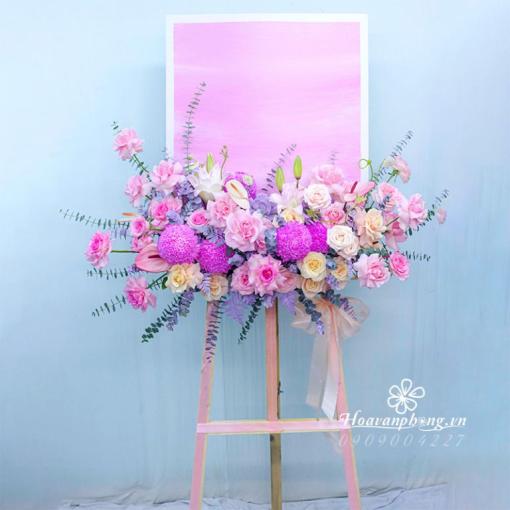 Kệ Hoa Chúc Mừng Khai Trương Sang Trọng “Đại Hiển Thần Thư”