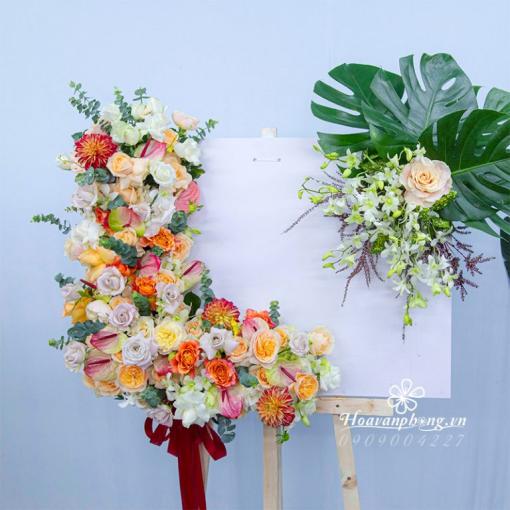 Kệ Hoa Chúc Mừng Khai Trương Đẹp “Tài Lộc Vẹn Toàn”