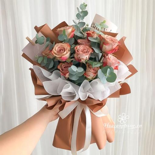 Bó Hoa Sinh Nhật Hiện Đại “Nắng Mềm Dịu Êm”