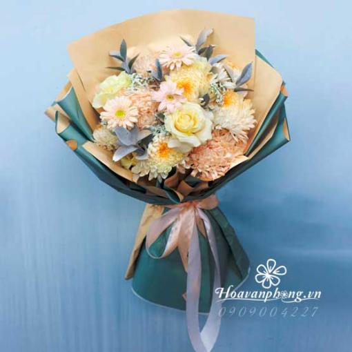 Bó Hoa Tươi Tặng Sinh Nhật Người Yêu “Vẹn Tròn Yêu Thương”