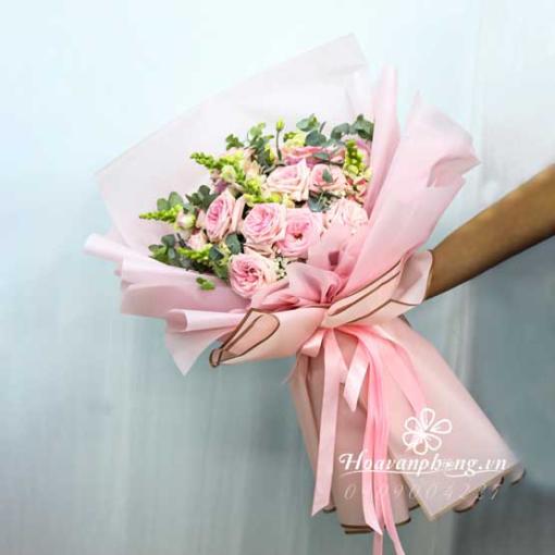 Bó Hoa Sinh Nhật Dễ Thương “Lời Ngọt Ngào Cho Em”