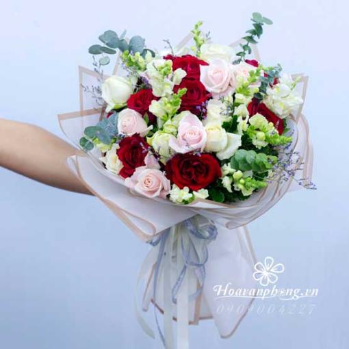 Bó Hoa Chúc Mừng Sinh Nhật “Ngày Rạng Rỡ”