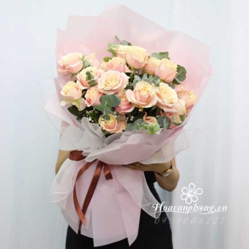 Bó Hoa Tặng Sinh Nhật Đẹp “Tuổi Mới Dịu Êm”