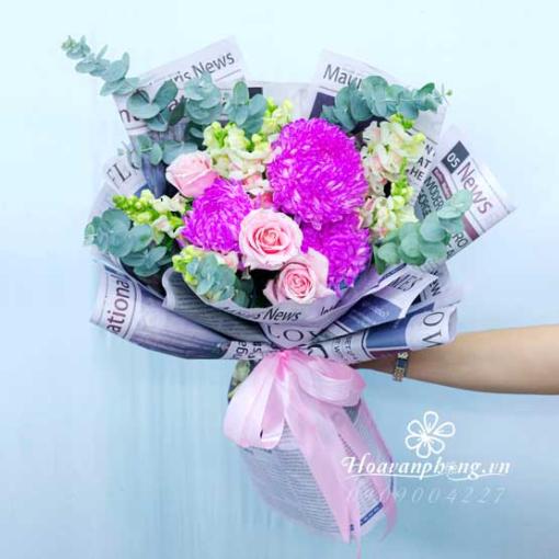 Bó Hoa Tươi Tặng Sinh Nhật “Tình Yêu Thủy Chung”