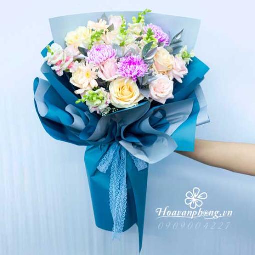 Bó Hoa Chúc Mừng Sinh Nhật Tặng Bạn Gái “Hãy Nhớ Đến Anh”