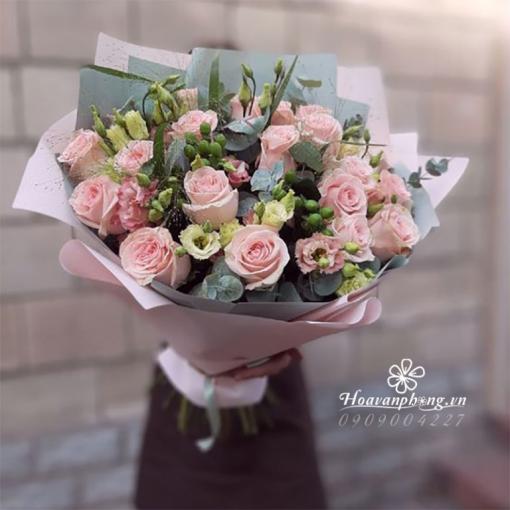 Bó Hoa Tặng Sinh Nhật Bạn Thân “Dịu Ngọt Yêu Thương”