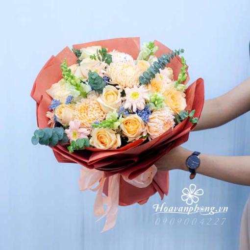 Bó Hoa Tặng Sinh Nhật “Nồng Nàn Yêu Thương”