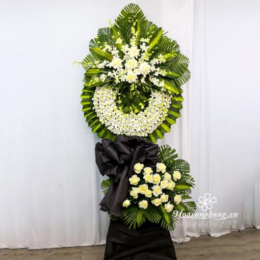 Kệ Hoa Chia Buồn Trang Trọng “Nơi Bình Yên”