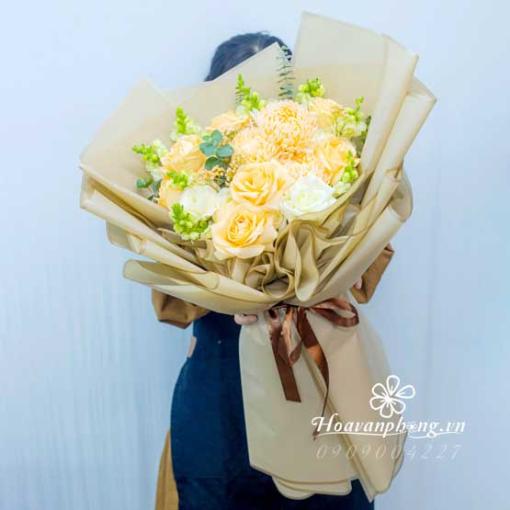 Bó Hoa Sinh Nhật Tặng Mẹ “Ánh Nắng Dịu Dàng”