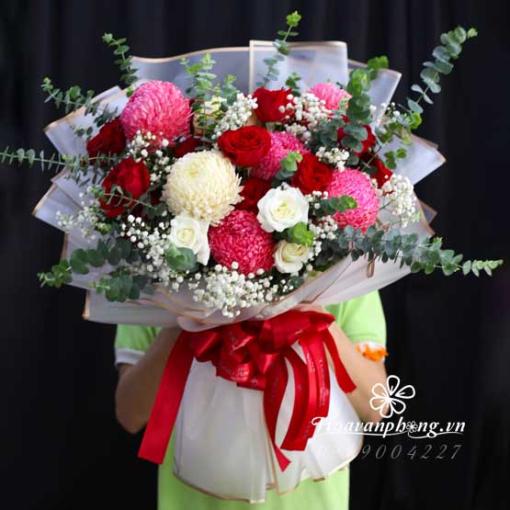 Bó Hoa Sinh Nhật Tặng Người Thân “Thủy Chung Mãi Mãi”