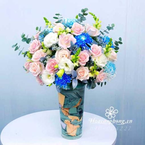 Bình Hoa Sinh Nhật “Thanh Xuân Rạng Rỡ”