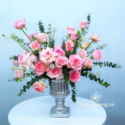 Bình Hoa Tặng Sinh Nhật Bạn Gái “Dịu Dàng Thơ Ngây”