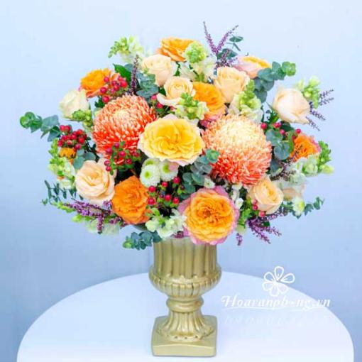 Bình Hoa Tươi Chúc Mừng Sinh Nhật “Rực Rỡ Thành Công” 