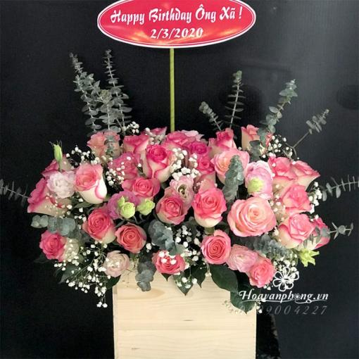 Hộp Hoa Tặng Ngày Sinh Nhật “Yêu Thương Ngọt Ngào”