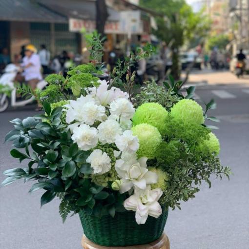 Giỏ Hoa Chia Buồn “Lời Tiễn Biệt”