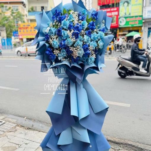 Kệ Hoa Tặng Khai Trương “Thịnh Vượng Vững Bước”