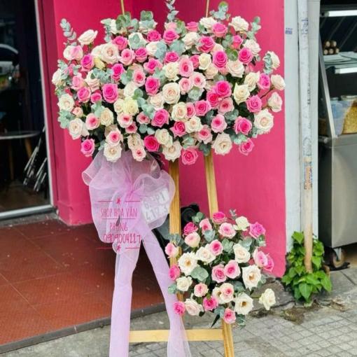 Kệ Hoa Chúc Mừng Khai Trương 