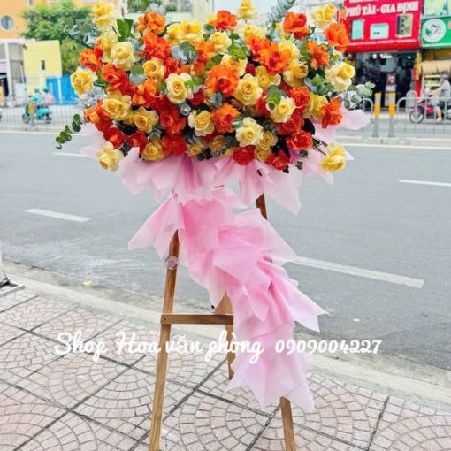 Kệ Hoa Chúc Mừng Khai Trương “Khởi Đầu Nhiệt Huyết”