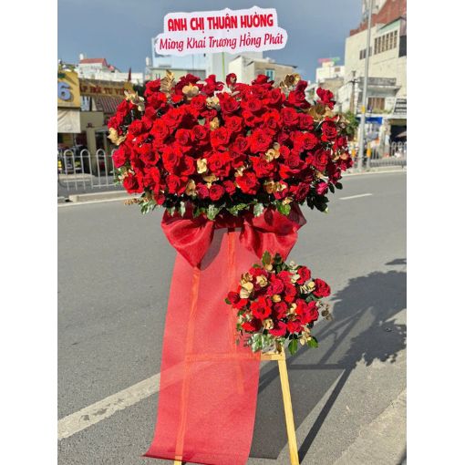 Kệ Hoa Chúc Mừng Khai Trương 