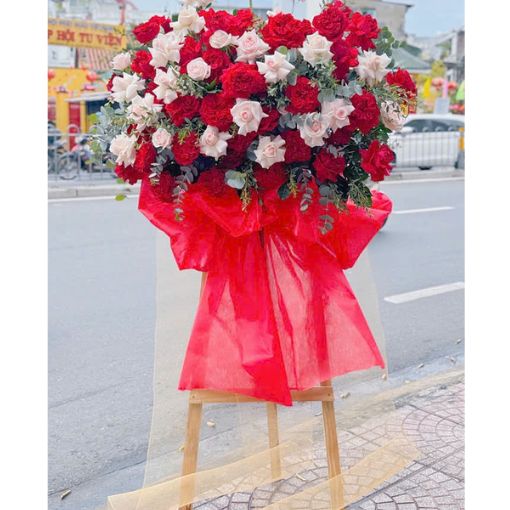 Kệ Hoa Chúc Mừng “Khai Trương Đại Phát”