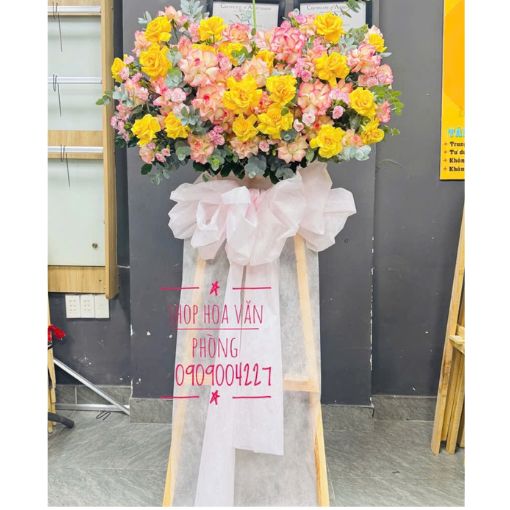 Kệ Hoa Chúc Mừng Đẹp 