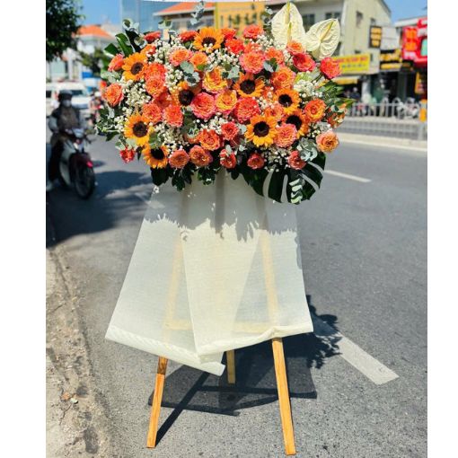 Kệ Hoa Khai Trương Đẹp “Khai Trương Phát Đạt”