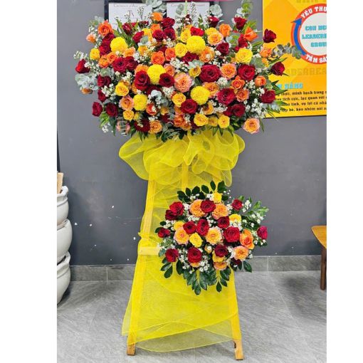 Kệ Hoa Chúc Mừng Khai Trương Cát Lợi