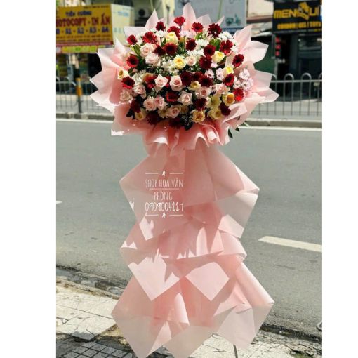 Kệ Hoa Khai Trương Giá Rẻ Tiền Vào Như Nước