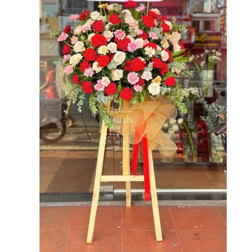 Kệ Hoa Chúc Mừng Khai Trương Đỉnh Cao Mới