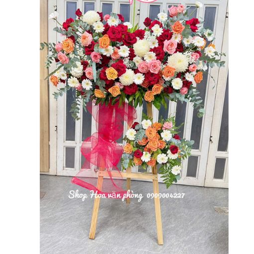 Kệ Hoa Khai Trương Chúc Mừng Vươn Xa