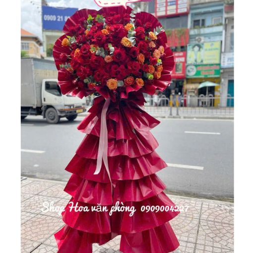 Kệ Hoa Khai Trương Tặng Đối Tác Bứt Phá