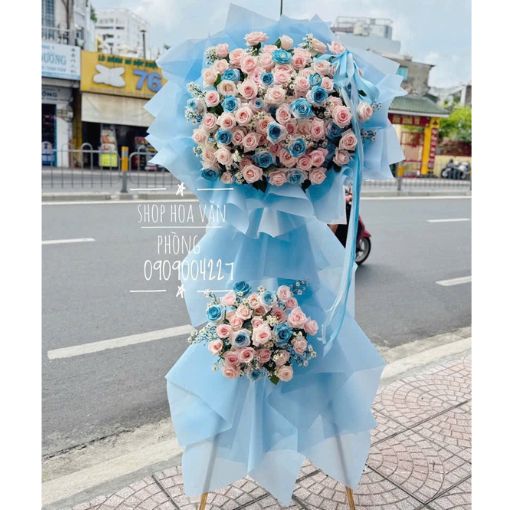 Kệ Hoa Chúc Mừng Khai Trương Khởi Đầu