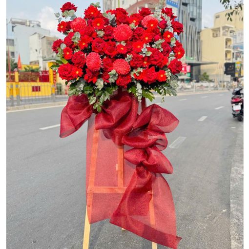 Kệ Hoa Khai Trương Phú Quý