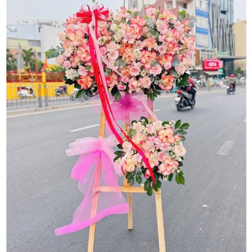 Kệ Hoa Chúc Mừng Thanh Nhã