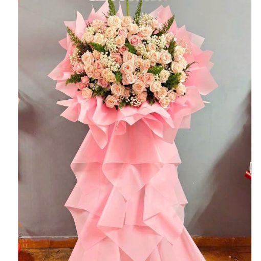 Kệ Hoa Tặng Khai Trương Thanh Lịch