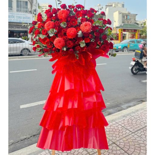 Kệ Hoa Chúc Mừng Khai Trương Vạn Lợi Khai Hoa