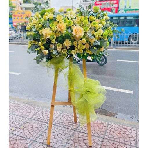 Kệ Hoa Chúc Mừng Khai Trương Đồng Tâm Tụ Hội