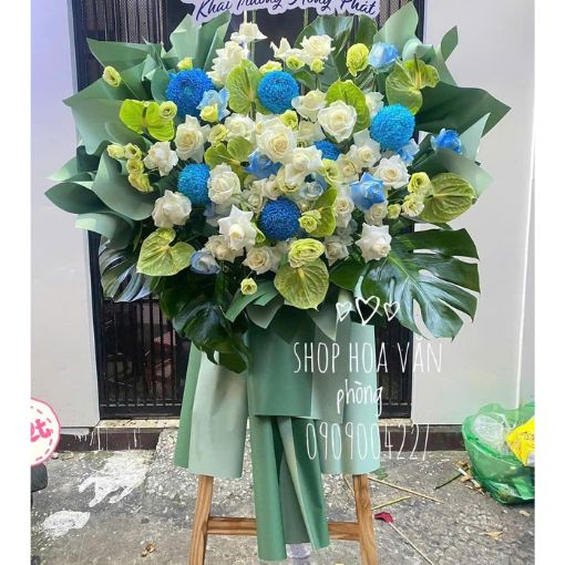 Kệ Hoa Chúc Mừng Khai Trương Khai Trương Hồng Phát