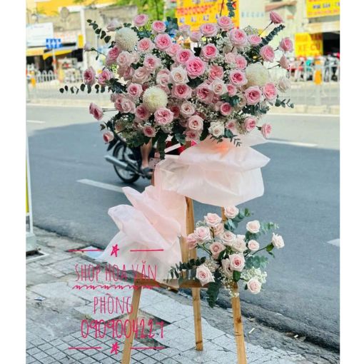 Kệ Hoa Chúc Mừng Khai Trương Khởi Sắc Thành Công