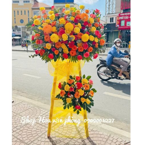 Kệ Hoa Chúc Mừng Khai Trương Khởi Công