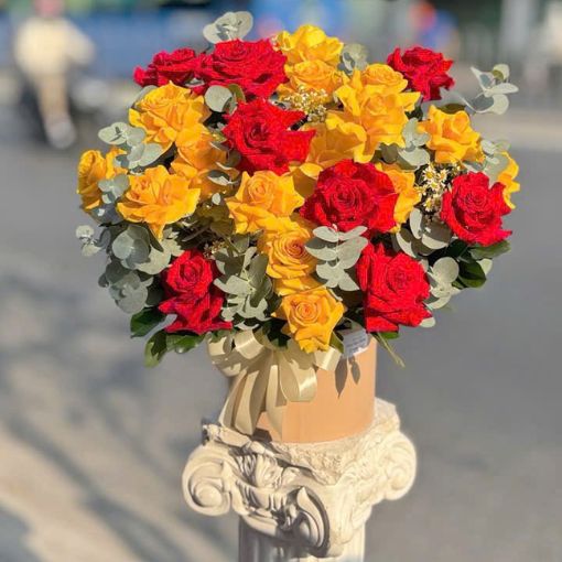 Hộp Hoa Chúc Mừng Khai Trương Đại Phát