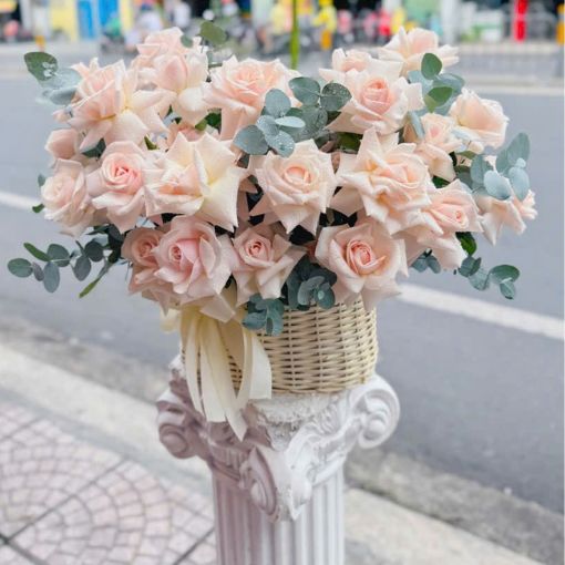 Giỏ Hoa Khai Trương Tài Lộc Phát Triển