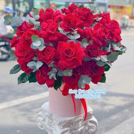 Hộp Hoa Khai Trương Tặng Khách Hàng Quyền Lực