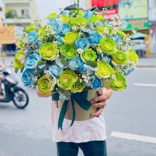 Hộp Hoa Khai Trương Khởi Sắc